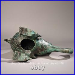 11 Old Chinese Dynasty Bronze Ware Feng Shui Dragon Phoenix Beast Animal Statue 11 Old Chinese Dynasty Bronze Ware Feng Shui Dragon Phoenix Beast Animal Statue