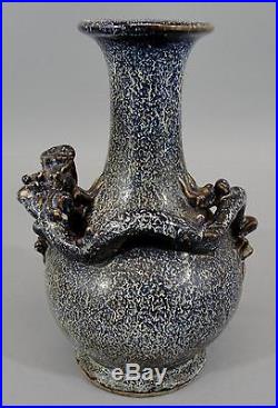 15thC Antique Hand Signed Chenghua Chinese Ming Dynasty Porcelain Dragon Vase