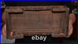 16 Old Chinese Huanghua Li Wood Dynasty Palace Dragon Table