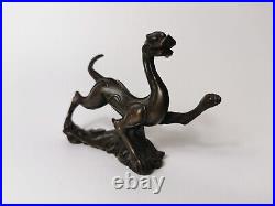 18/19th century CHINESE bronze cast figures tiger Dragon