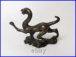 18/19th century CHINESE bronze cast figures tiger Dragon