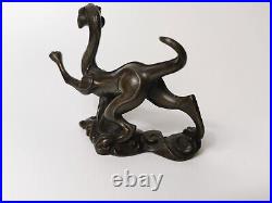 18/19th century CHINESE bronze cast figures tiger Dragon