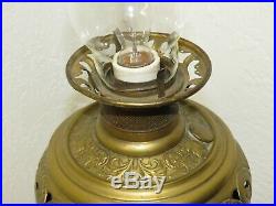 1878 Victorian Brass Chinese Dragon Parlor Floor Lamp Antique Speakeasy NICE