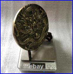 5.2 Chinese antique pure copper handmade dragon seal