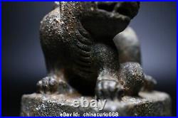 5.9CM Old Chinese Bronze Ware Dynasty Palace Pixiu Dragon Beast Seal Signet