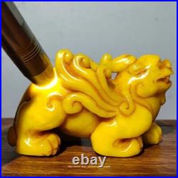 5 Old China Dynasty Tian Huang Shoushan Stone Carved Fly Dragon Beast Statue 5 Old China Dynasty Tian Huang Shoushan Stone Carved Fly Dragon Beast Statue