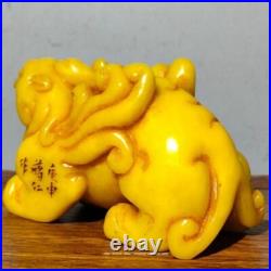 5 Old China Dynasty Tian Huang Shoushan Stone Carved Fly Dragon Beast Statue 5 Old China Dynasty Tian Huang Shoushan Stone Carved Fly Dragon Beast Statue