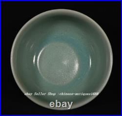 7.8 Old Chinese Song Dynasty Ru Kiln Porcelain Dragon Totem Pattern Bowl Bowls 7.8 Old Chinese Song Dynasty Ru Kiln Porcelain Dragon Totem Pattern Bowl Bowls