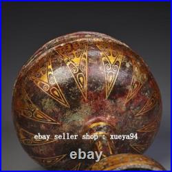 8 Antique Old Dynasty Bronze Ware Gold Dragon Pixiu Beast Incense Burner Censer 8 Antique Old Dynasty Bronze Ware Gold Dragon Pixiu Beast Incense Burner Censer