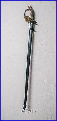 Antique Very Rare Chinese 1889 Dragon Sword For The Boxer Rebellion
