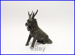Antique Chinese Bronze Qilin Figure