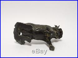 Antique Chinese Bronze Qilin Figure