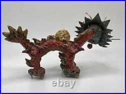 Antique Chinese Cloisonne Five Clawed Dragon 20th Century