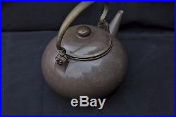 Antique Chinese Dragon Marked Yixing Pottery Teapot