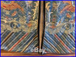 Antique Chinese Imperial Dragon Robe Qing Dynasty