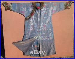 Antique Chinese Imperial Silk Brocade Kesi Robe-Qing Dynasty 5 Toed Dragon 19th
