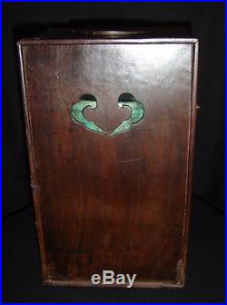 Antique Chinese Qing Hongmu Kettle Pot Warmer Cabinet With Dragon Spout Signed