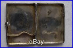 Antique Chinese Solid Silver DRAGON Cigarette Case, WN c. 1900
