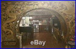 Architectural Carved Archway Chinese Dragons Columns Awesome