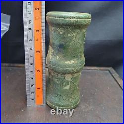 Carved With Dragon Decoration Old Chinese Antiques Jade Snuff Bottle
