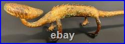 China Chinese Gilt Bronze Figure of a Dragon like creature ca. 19th c or earlier