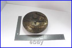Chinese Bronze Canteen Water Vessel Dragon Phoenix Antique Asian 66103