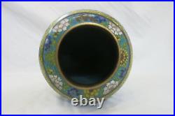 Chinese Dragon 5 Toe Cloisonne Vases and Bowl Set