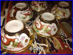 Chinese Dragon Porcelain Set 47 pieces