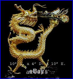 Chinese Enamel Dragon Statue Year of the Dragon 2012