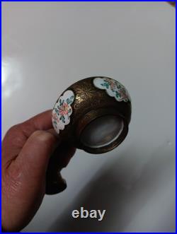 Chinese Nephrite Jade Dragon Head Belt Hook, Chilong & Lingzhi, Late 18th C