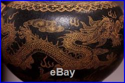 Chinese Special Antique Handwork Dragon Yixing Zisha Teapot Mark KangXi PT109