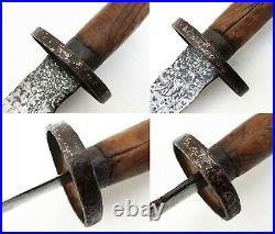 Chinese Sword Saber with Iron Carving Dragon Pattern of Ming Dynasty