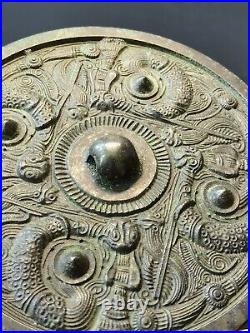Chinese bronze mirror immortal&Chi Dragon pattern bronze ornaments Mirrors