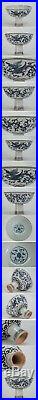 Chinese late Joseon BlueWhite Porcelain Dragon Desingn Cup