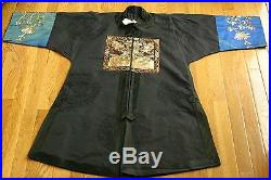 Ex Museum Piece Antique Chinese dragon Silk Gown with Civil Rank Badges