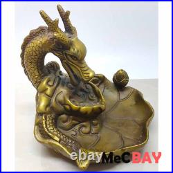 Exquisite Chinese Vintage Handwork Collection Decoration Dragon Rewind Incense