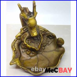 Exquisite Chinese Vintage Handwork Collection Decoration Dragon Rewind Incense