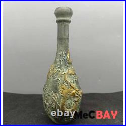 Exquisite Vintage Chinese Handwork Collection Tabletop Decoration Dragon Vase