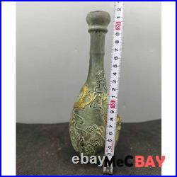 Exquisite Vintage Chinese Handwork Collection Tabletop Decoration Dragon Vase