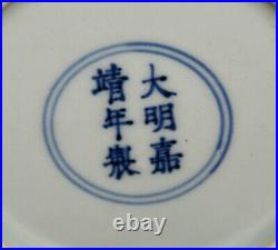 Fine Chinese Ming Jiajing Style Wucai Dragon Porcelain Water Pot