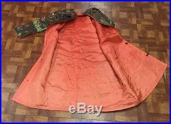 Magnificent Antique Chinese Silk Nanjing Dragon Robe Chuba With Fine Workmanship