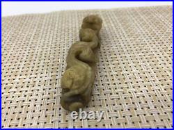 Old Chinese ancient old jade Ruyi dragon hook