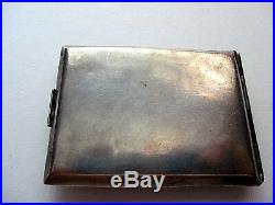 Rare Chinese/Japanese Sterling Silver Dragon Vesta Case/Match Safe
