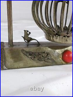 Vintage-Antique Chinese Cricket Cage Dragons Buddha 2 Appraisals $300 c1900-1940
