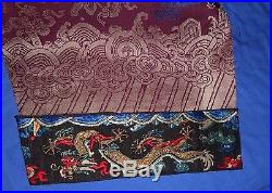 (lóngpáo) Circa 185060 Antique Five Claw Chinese Silk Imperial Dragon Robe